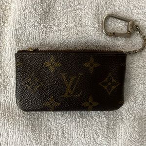 Louis Vuitton Zippered Key Ring Pouch